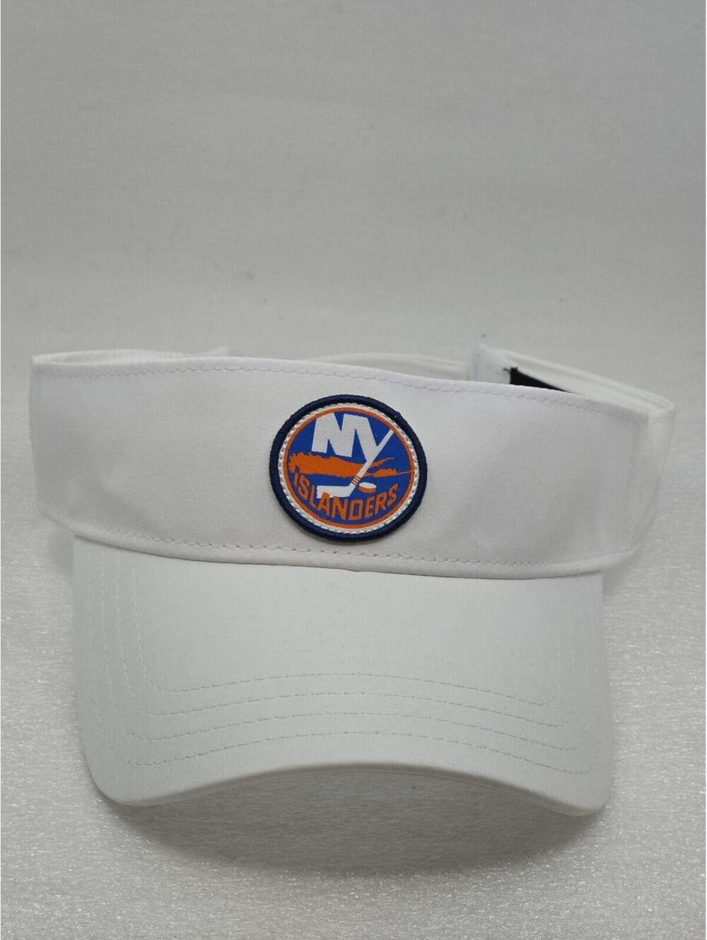 New New York Islanders Pukka Golf Visor Adjustable Patch White